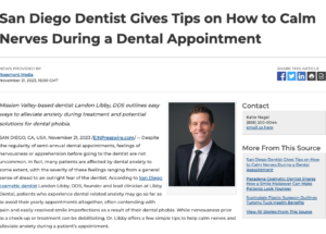 San Diego Dental Practice Offers Sedation Options to Alleviate Dental Anxiety